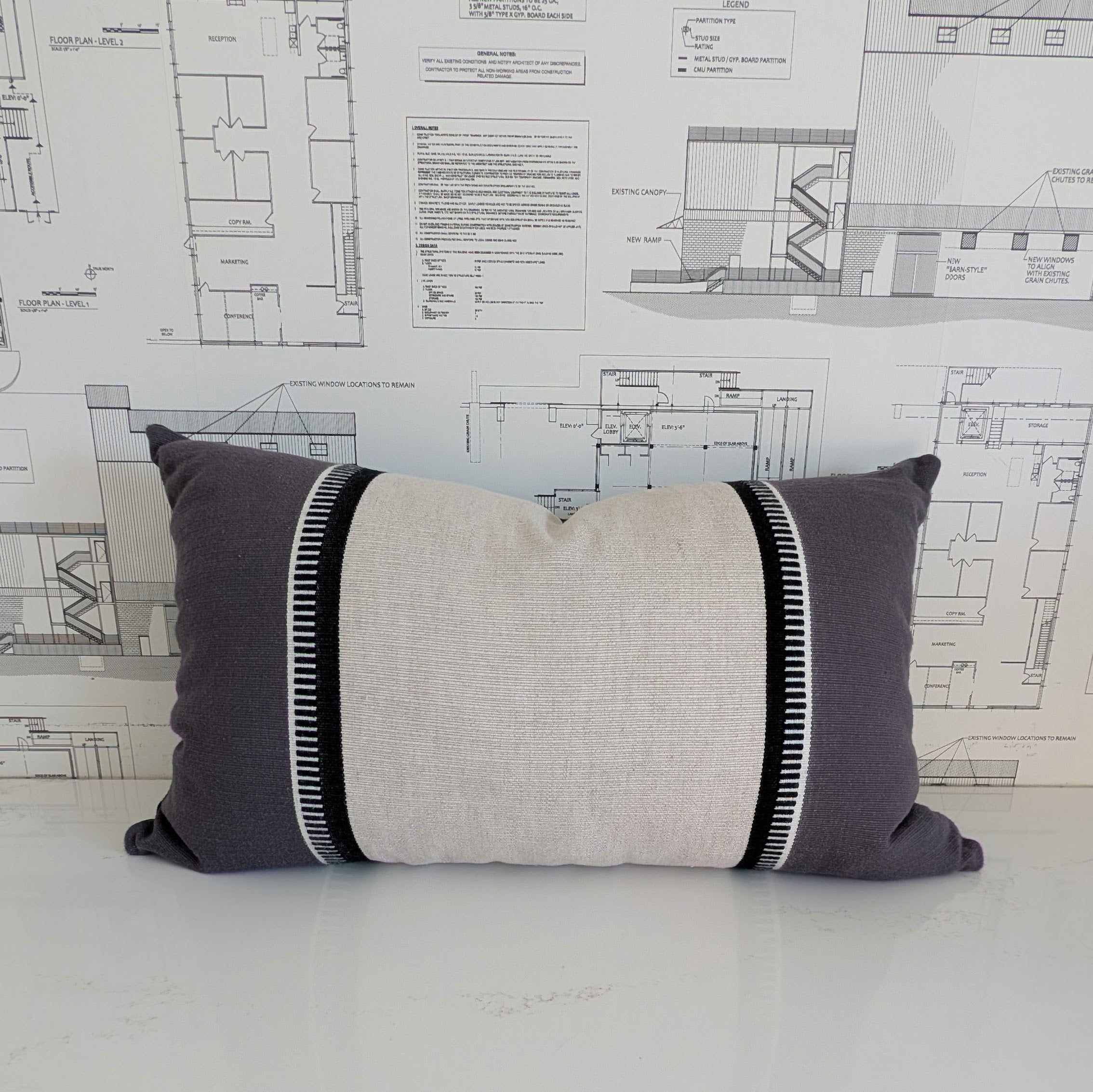 Soot Annie Pillow 14x22