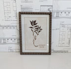 Herbarium Print in Frame
