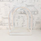 Arched Wood Table Topper