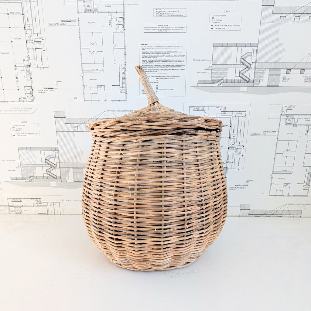 Poppy Wicker Basket - Large