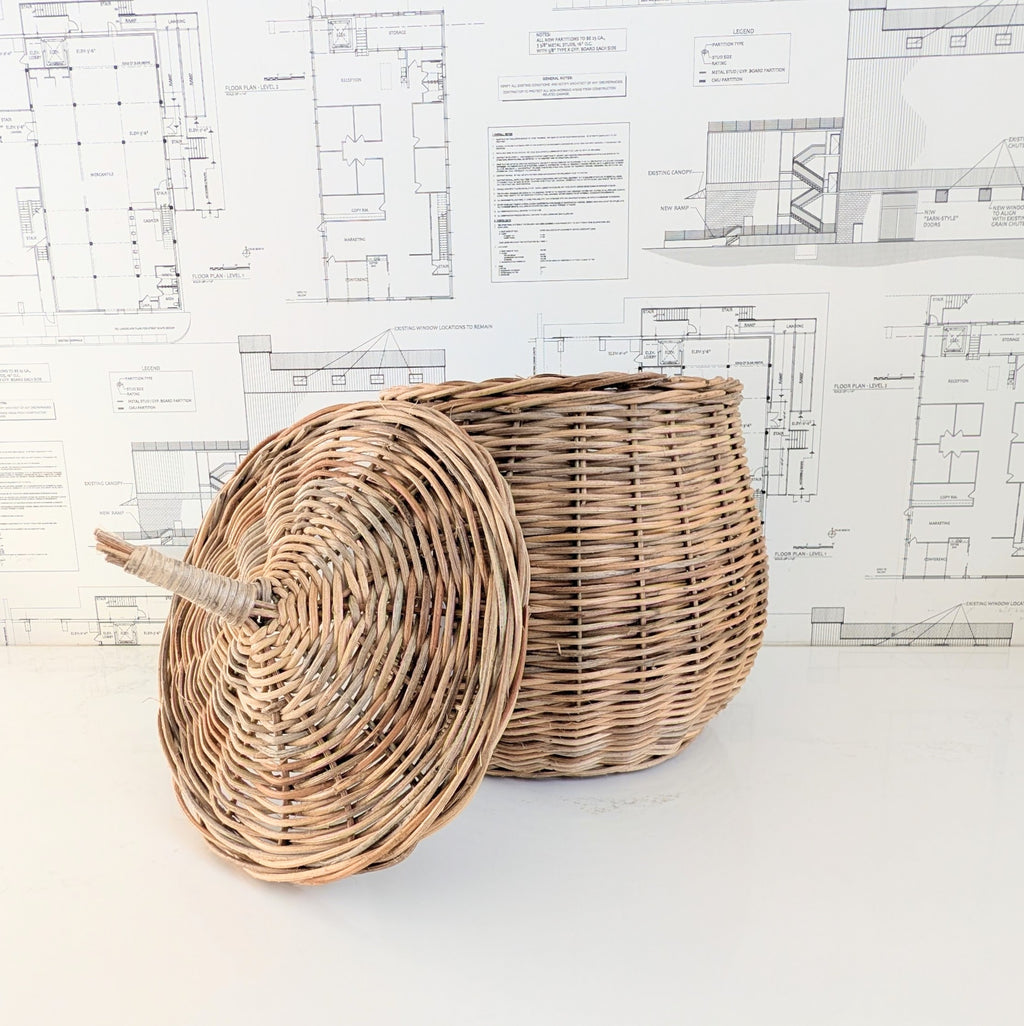 Poppy Wicker Basket - Large