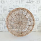 Rattan Basket/Stool - Large