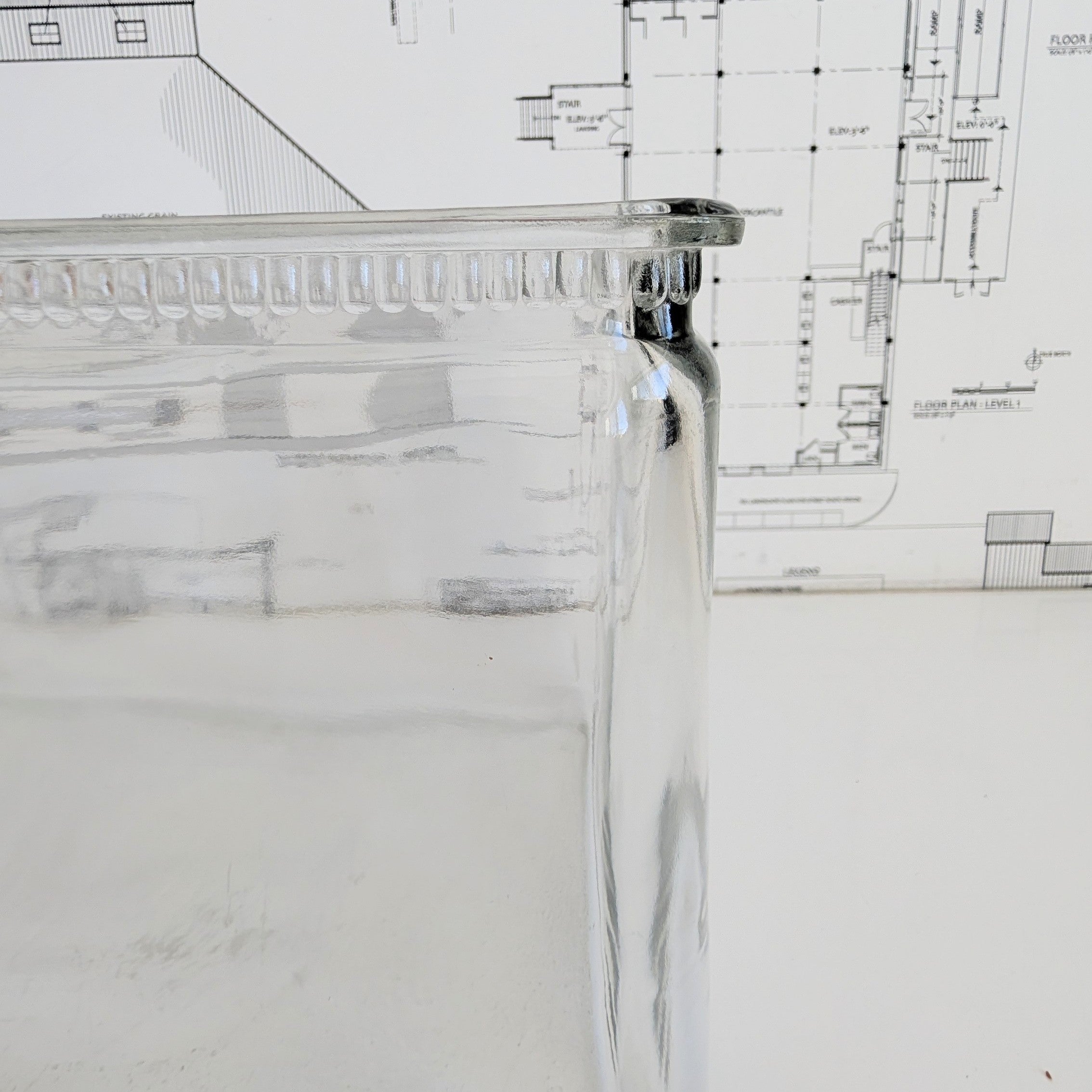 Vintage Glass Battery Jar