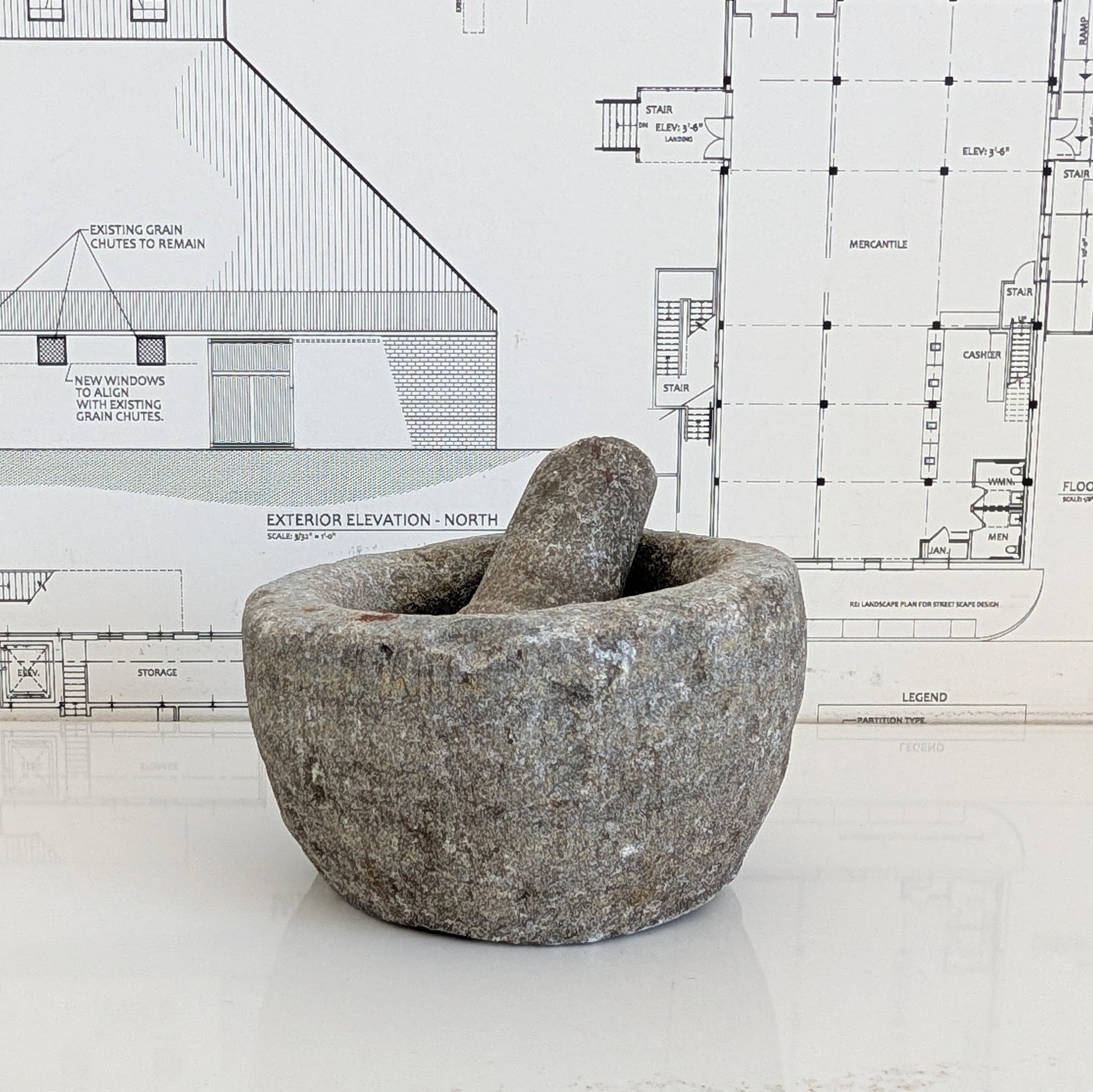 Vintage Stone Bowl