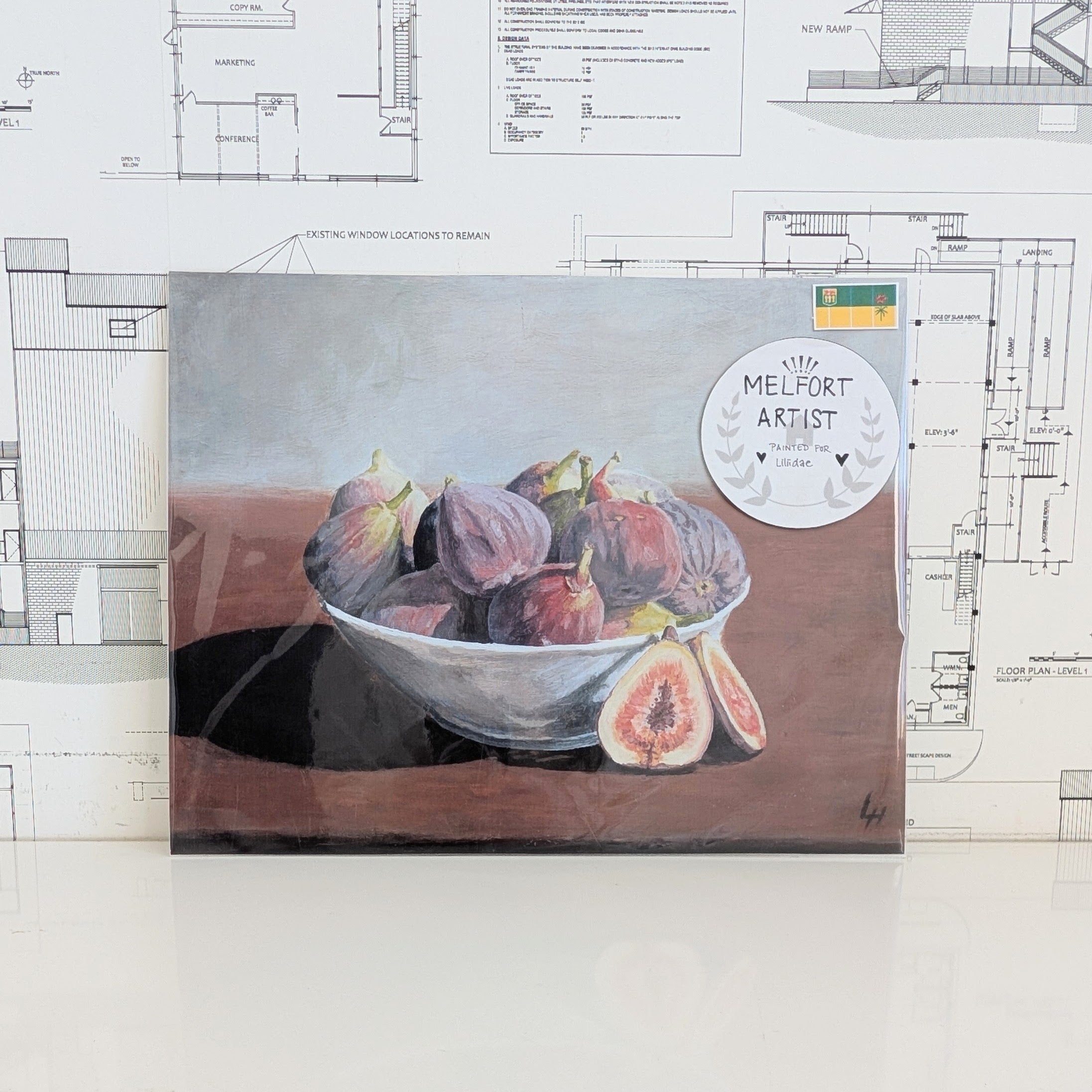 Figs in Bowl - 11 x14 Print