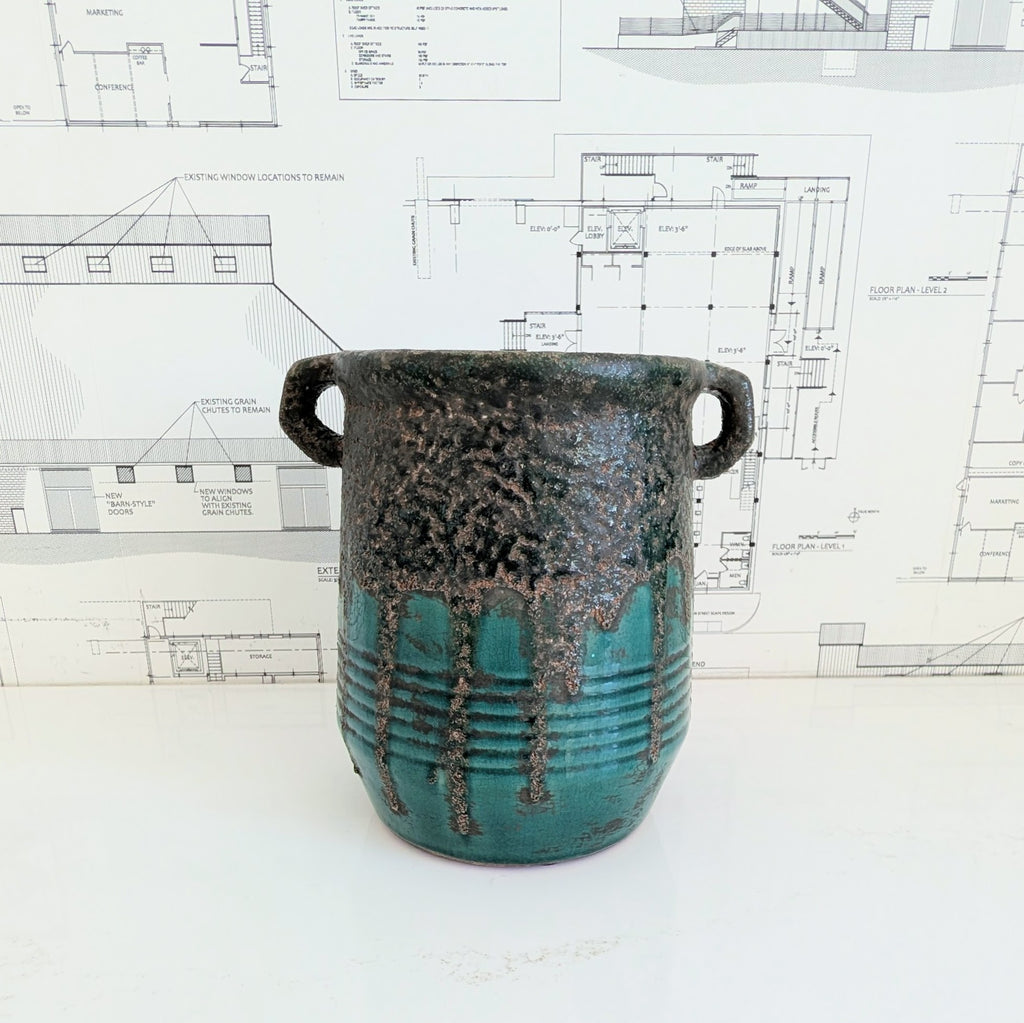 Evergreen Crock w/ Handles