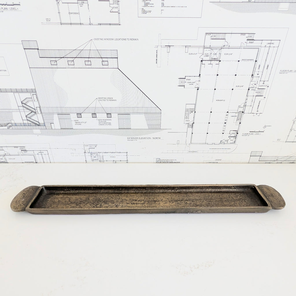 Skinny Brass Tray