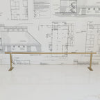 Metal Wall Rod - Gold