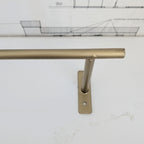 Metal Wall Rod - Gold