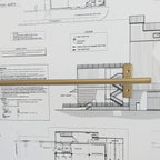 Metal Wall Rod - Gold