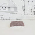 Eco Dish Sponge - White & Blush
