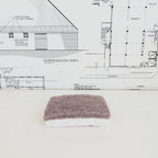 Eco Dish Sponge - White & Blush