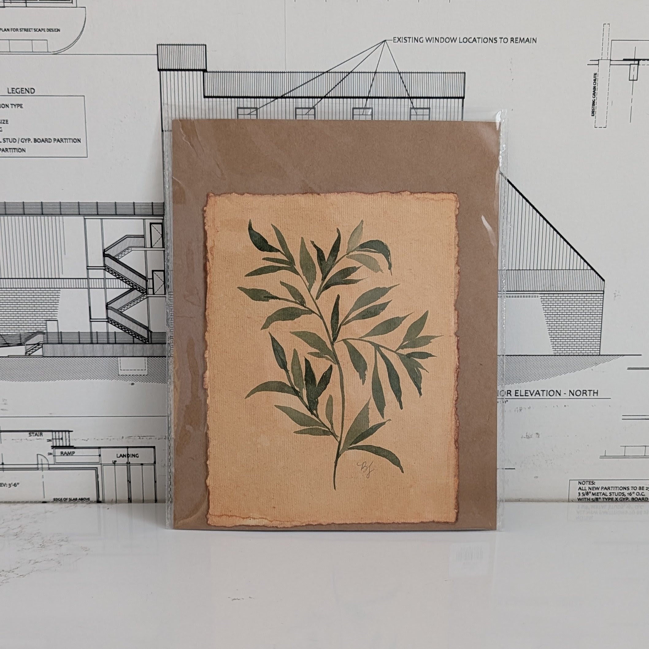 Watercolour Greenery