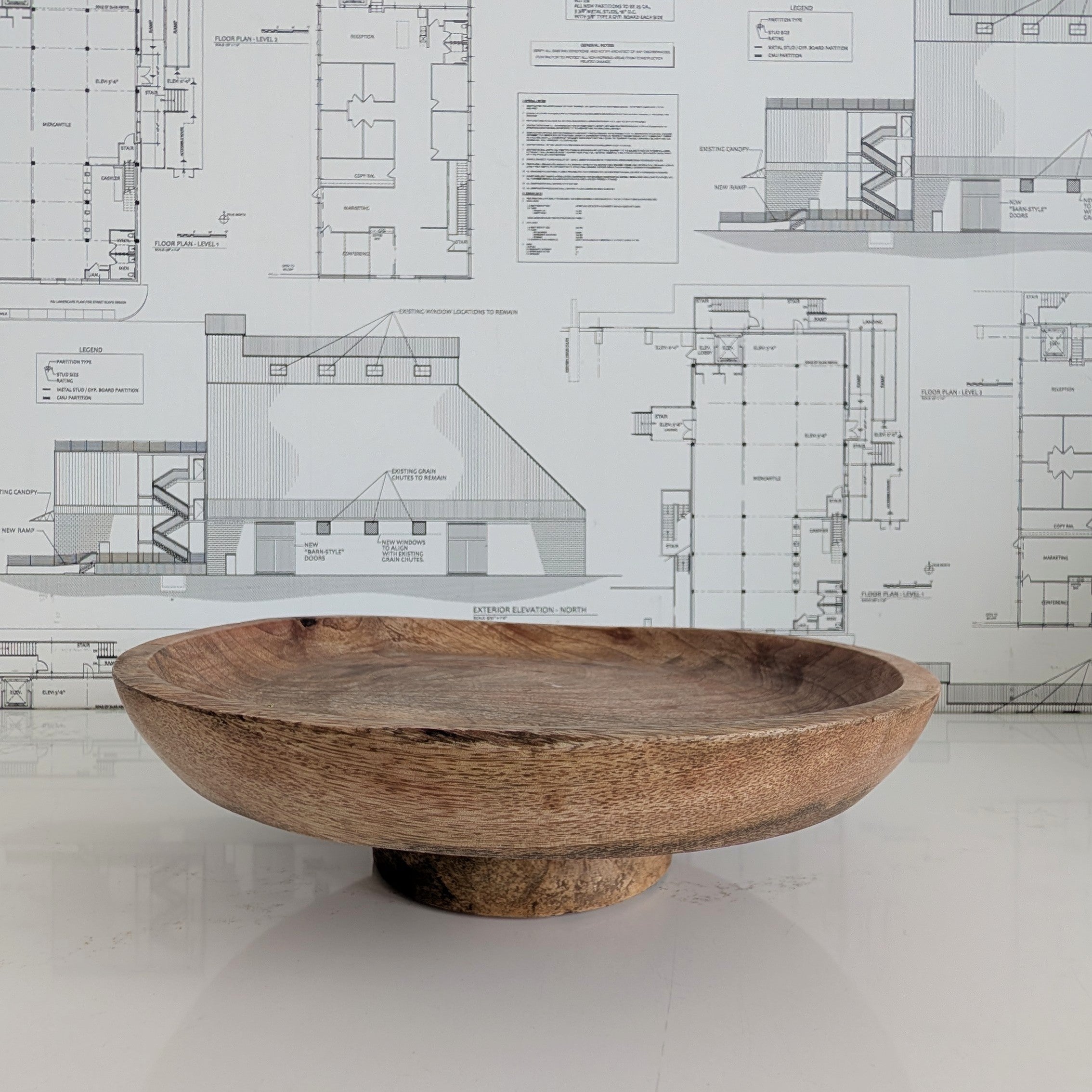 Wood Pedestal
