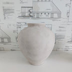 White Terracotta Vase