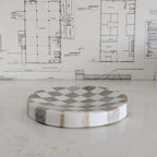 Checkered Marble Dish