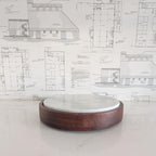 Marble Riser in Wood Base