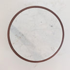 Marble Riser in Wood Base