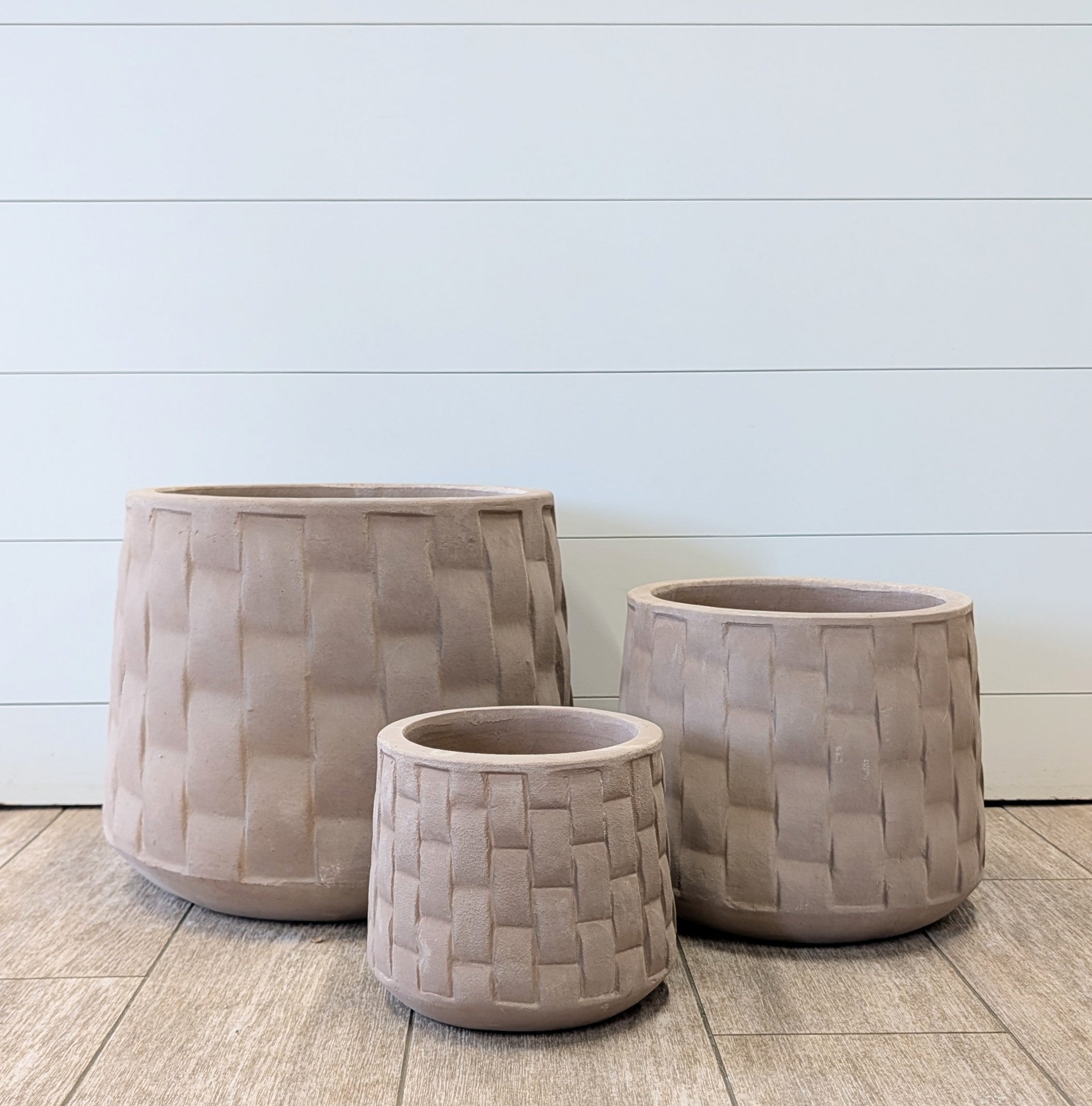 Basket Terracotta Planter