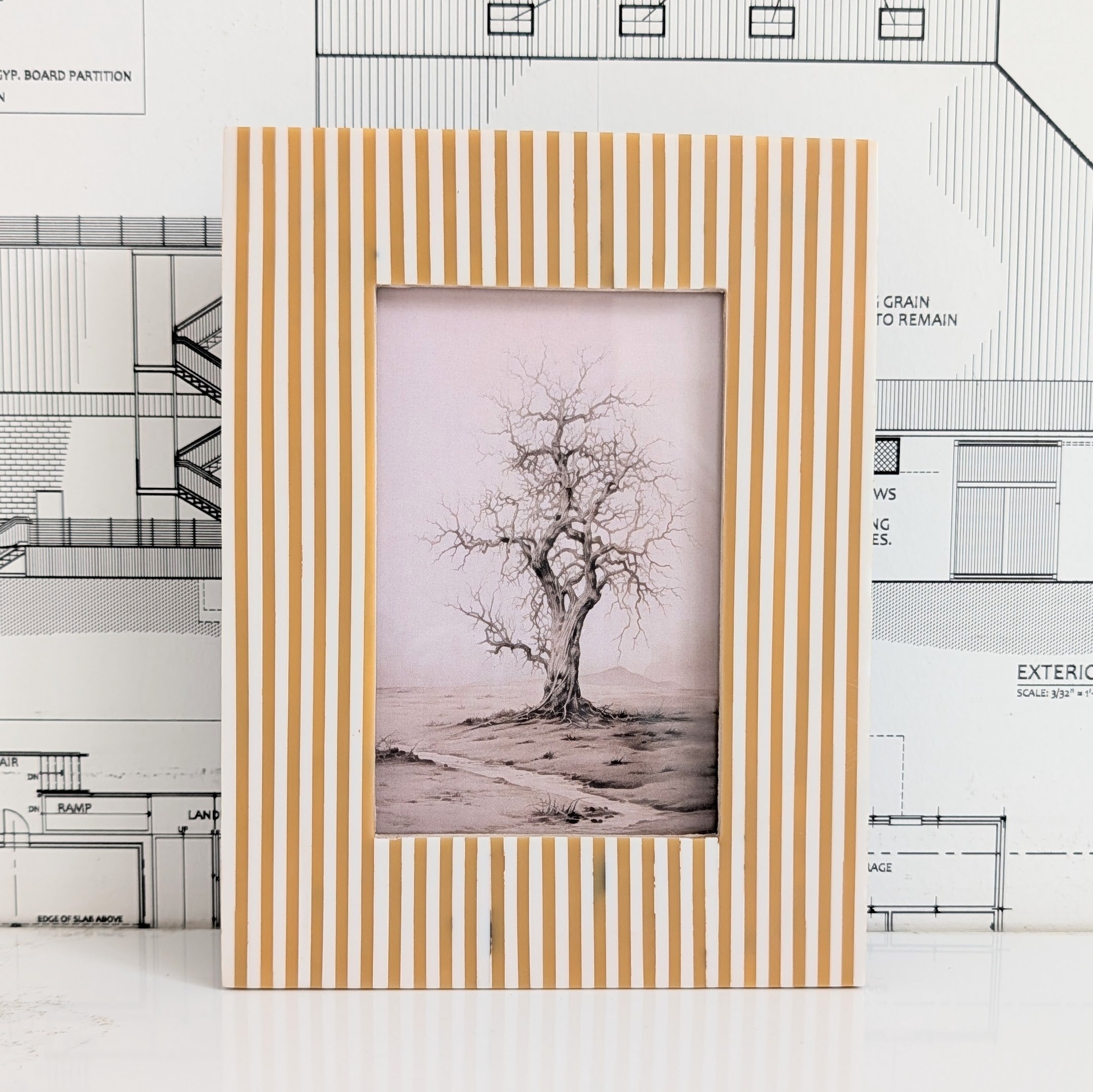 Striped Photo Frame