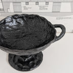 Footed Dish - Black