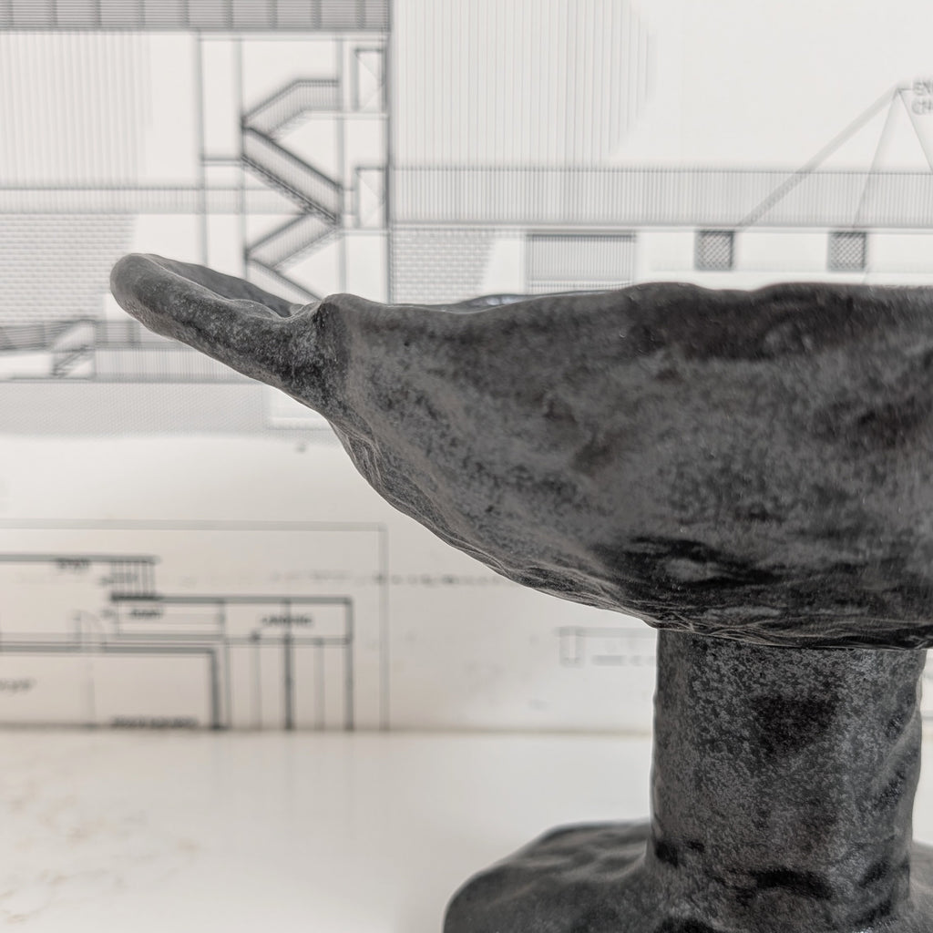 Footed Dish - Black