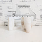 Alabaster Bookends