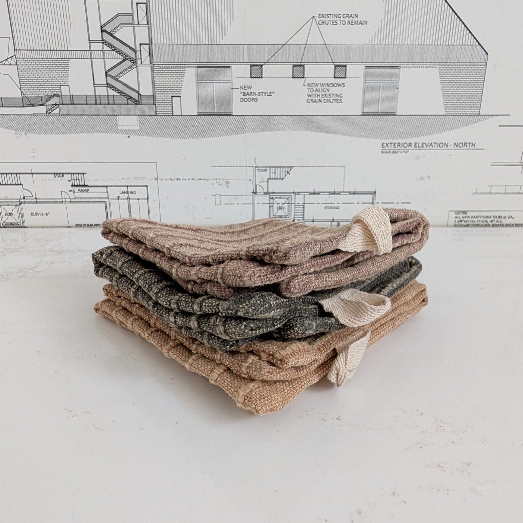Stonewashed Cotton Dish Cloth