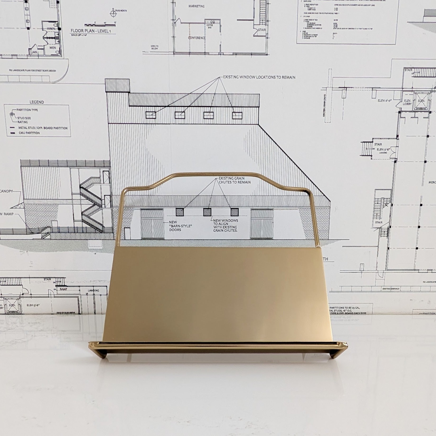 Gold Book Holder
