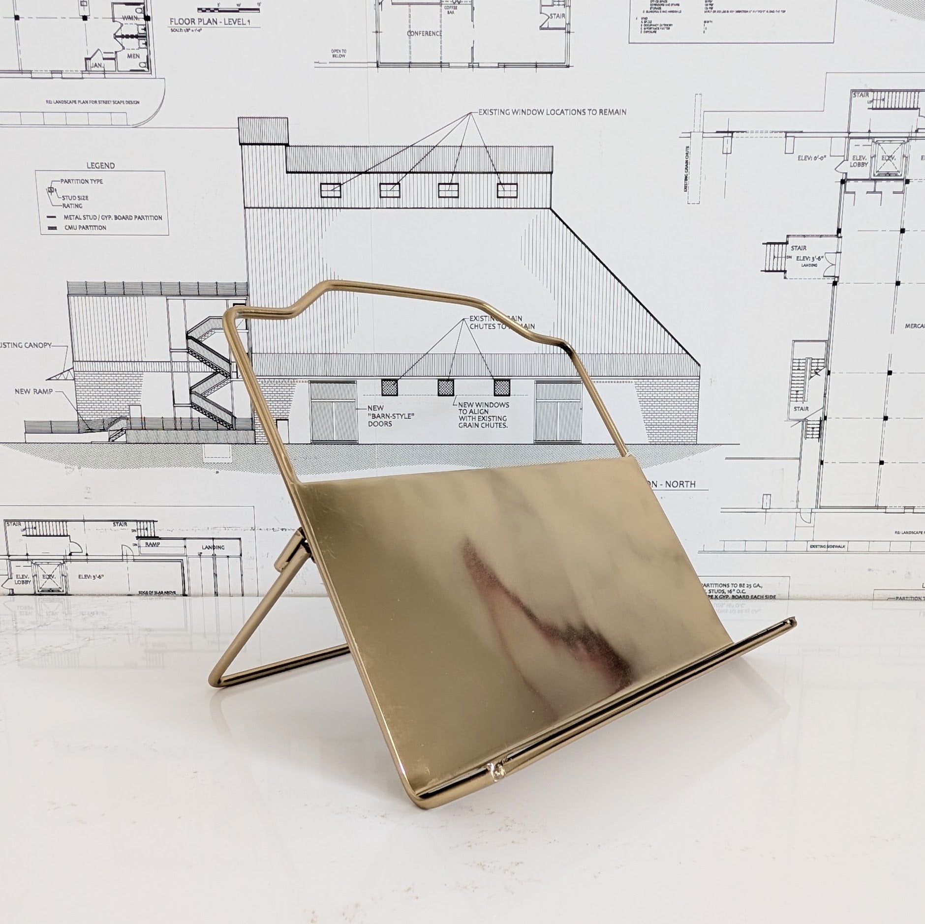 Gold Book Holder