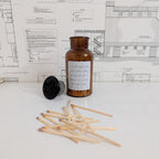 Apothecary Bottle w/ Matches