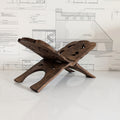 Dark Wood Book Holder