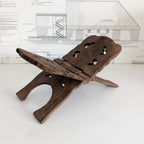 Dark Wood Book Holder