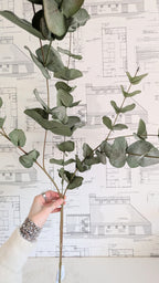 Faux Eucalyptus Branch
