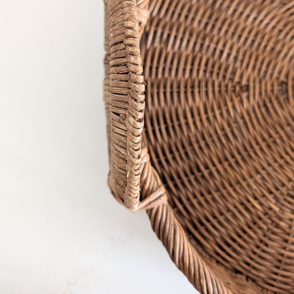 Rattan Tray w/ Round Handles