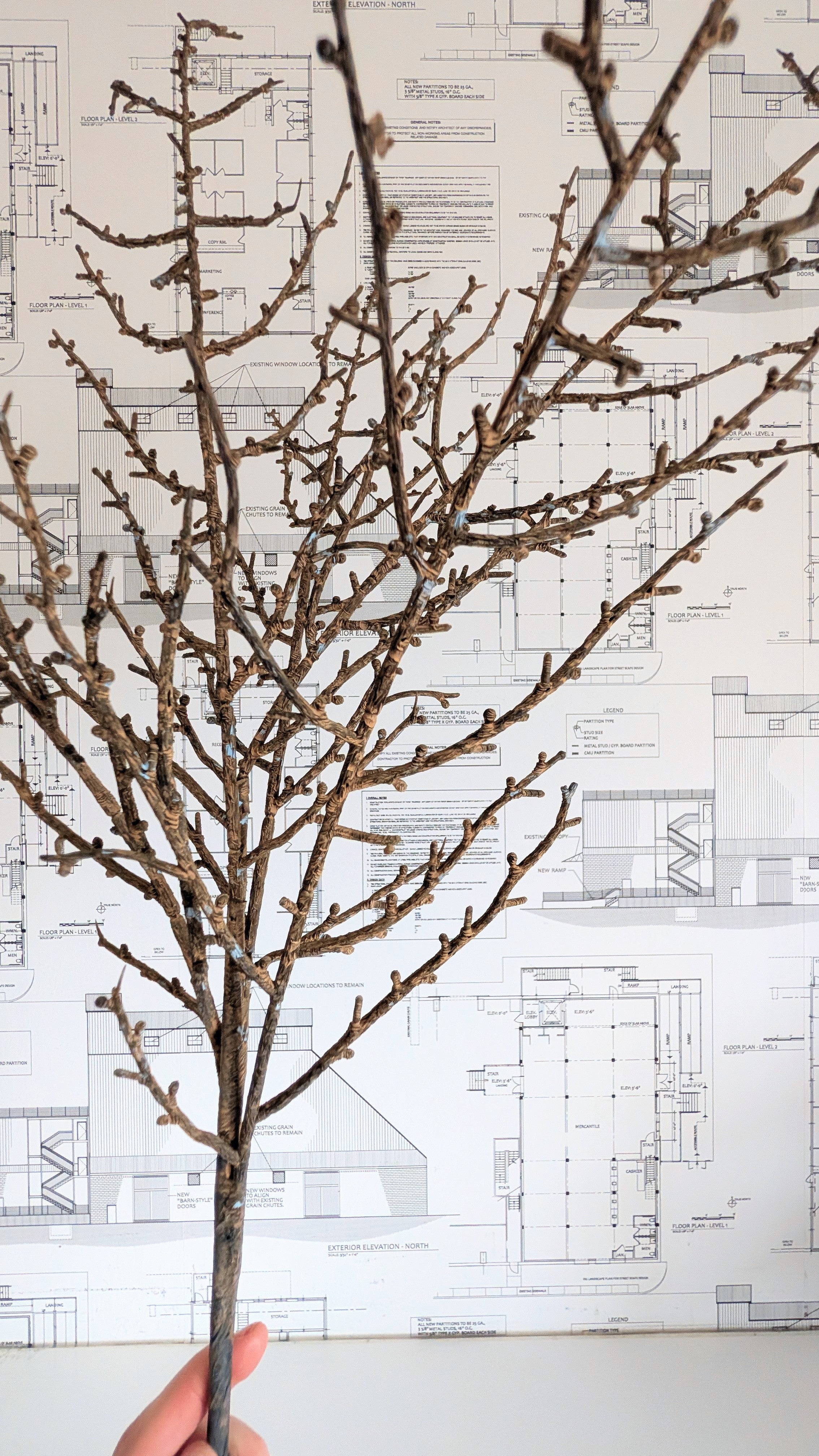 Faux Bare Branch