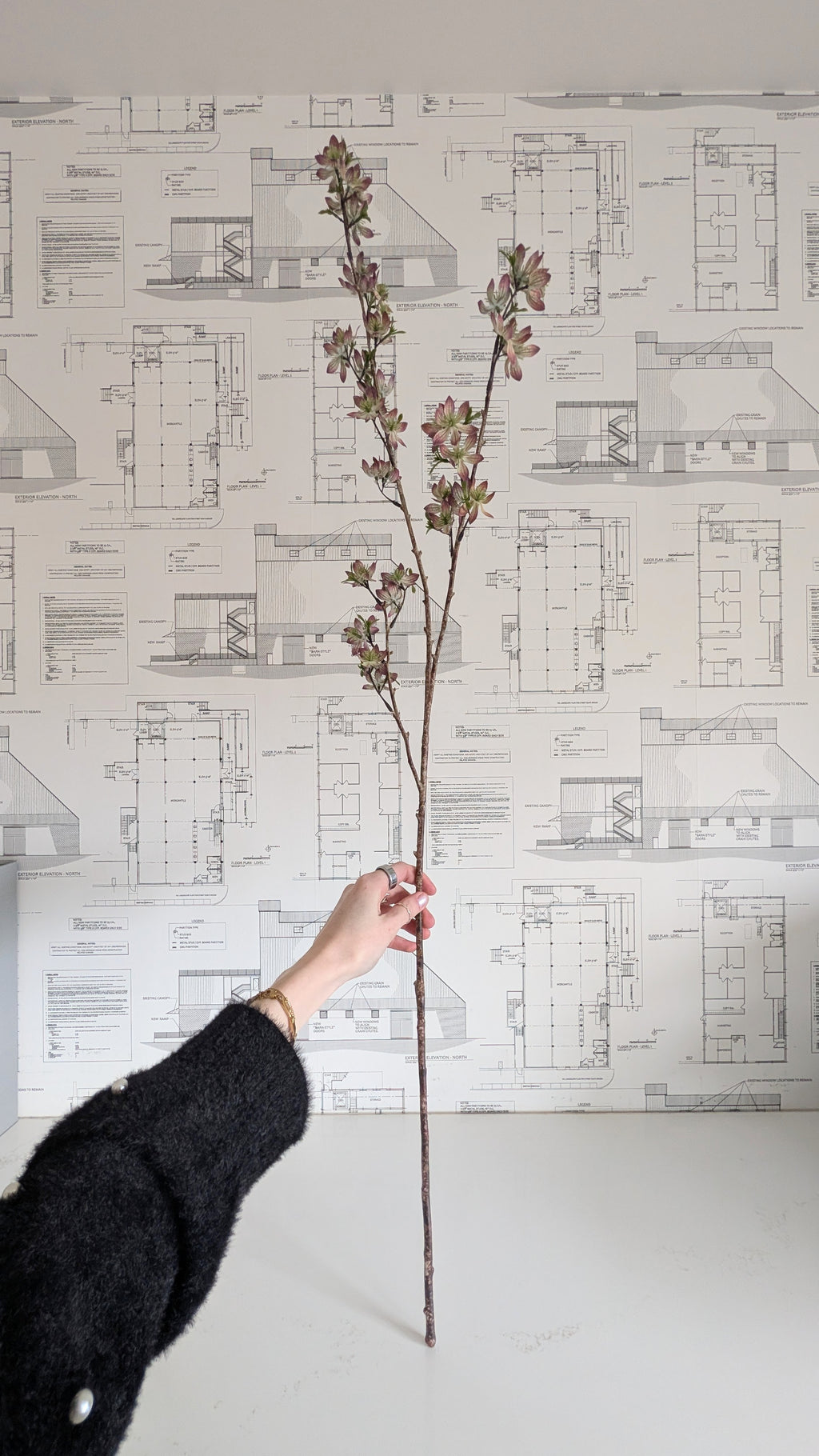 Faux Flower Branch