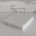 Carved Marble Soap Dish