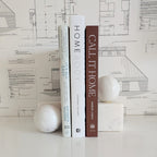 Ball + Cube Bookends