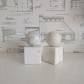 Ball + Cube Bookends