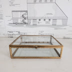 Scalloped Glass Box
