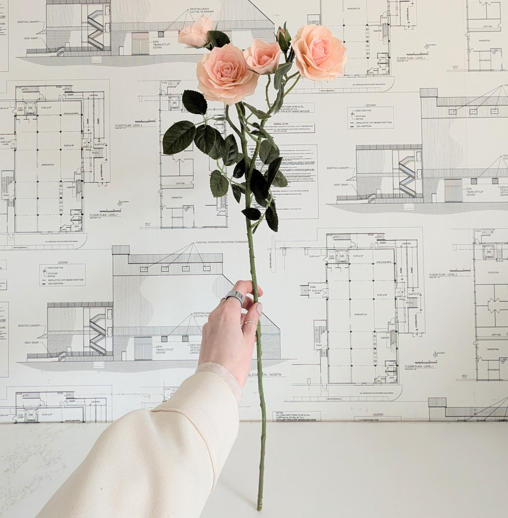 Faux Rose Stem