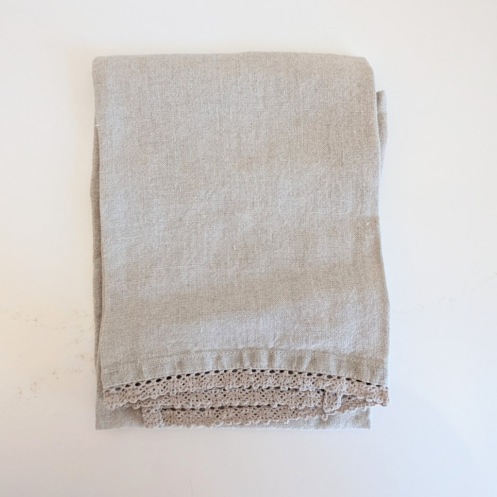 Eliza Lace Tea Towel