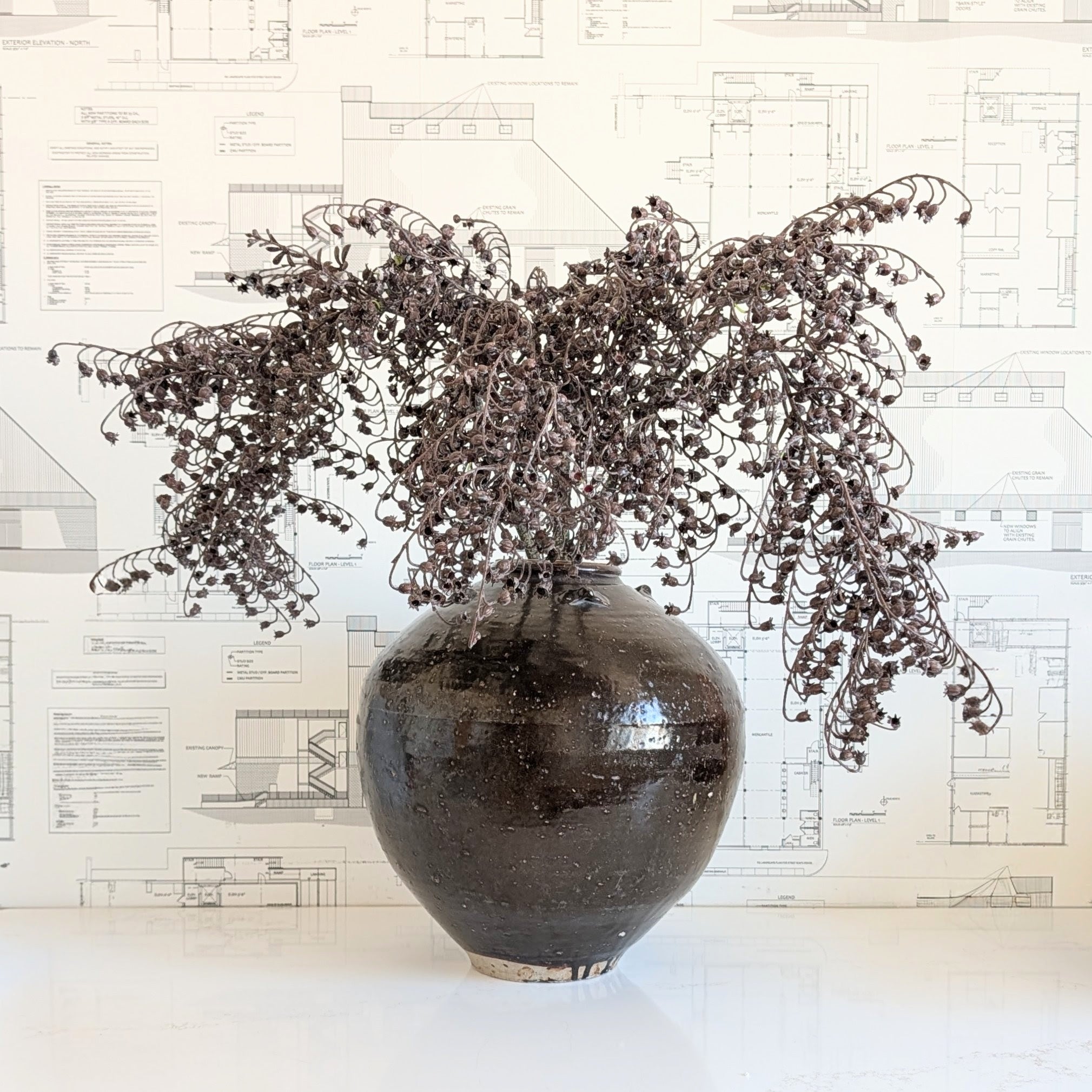 Dripping Dried Berry Sprig