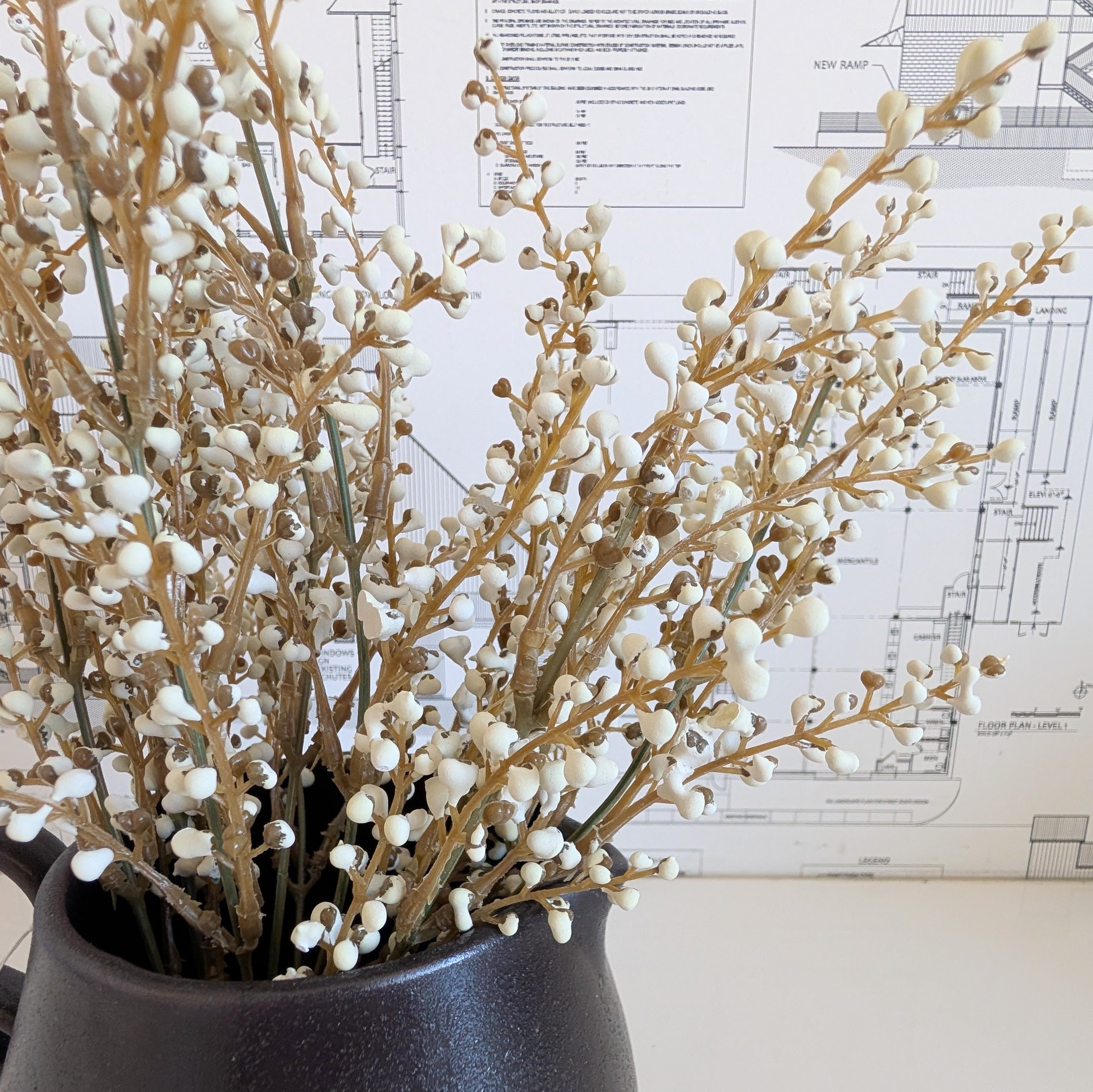 Faux Heather Sprig