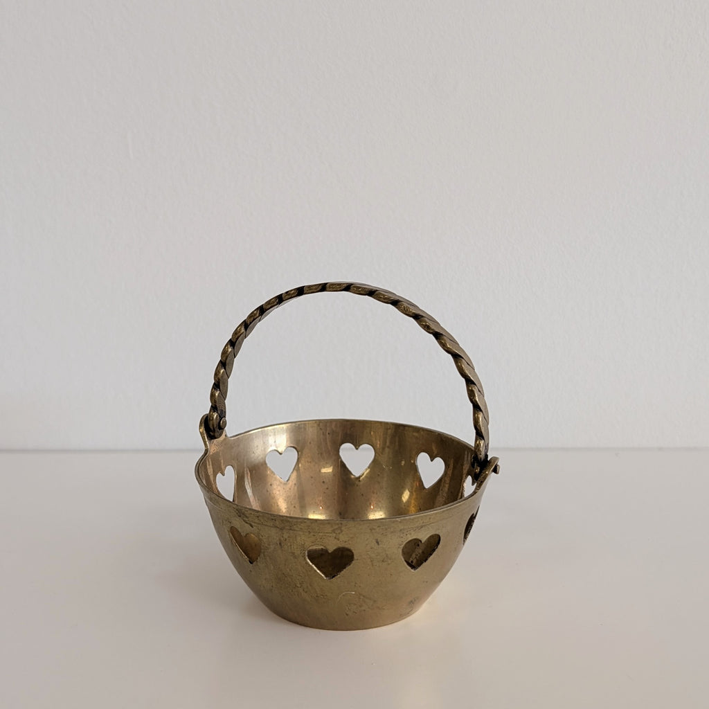 *Found* Brass Basket