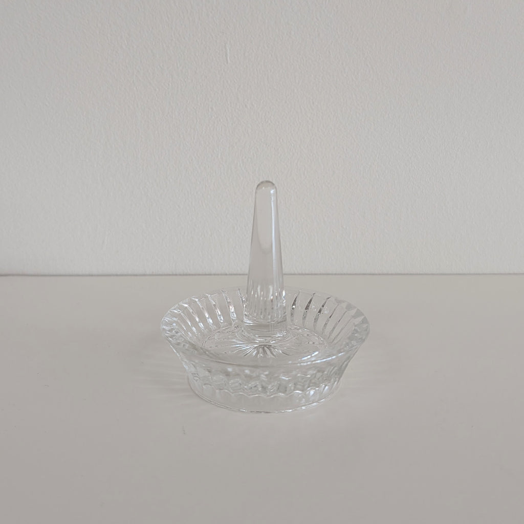 *Found* Glass Ring Holder