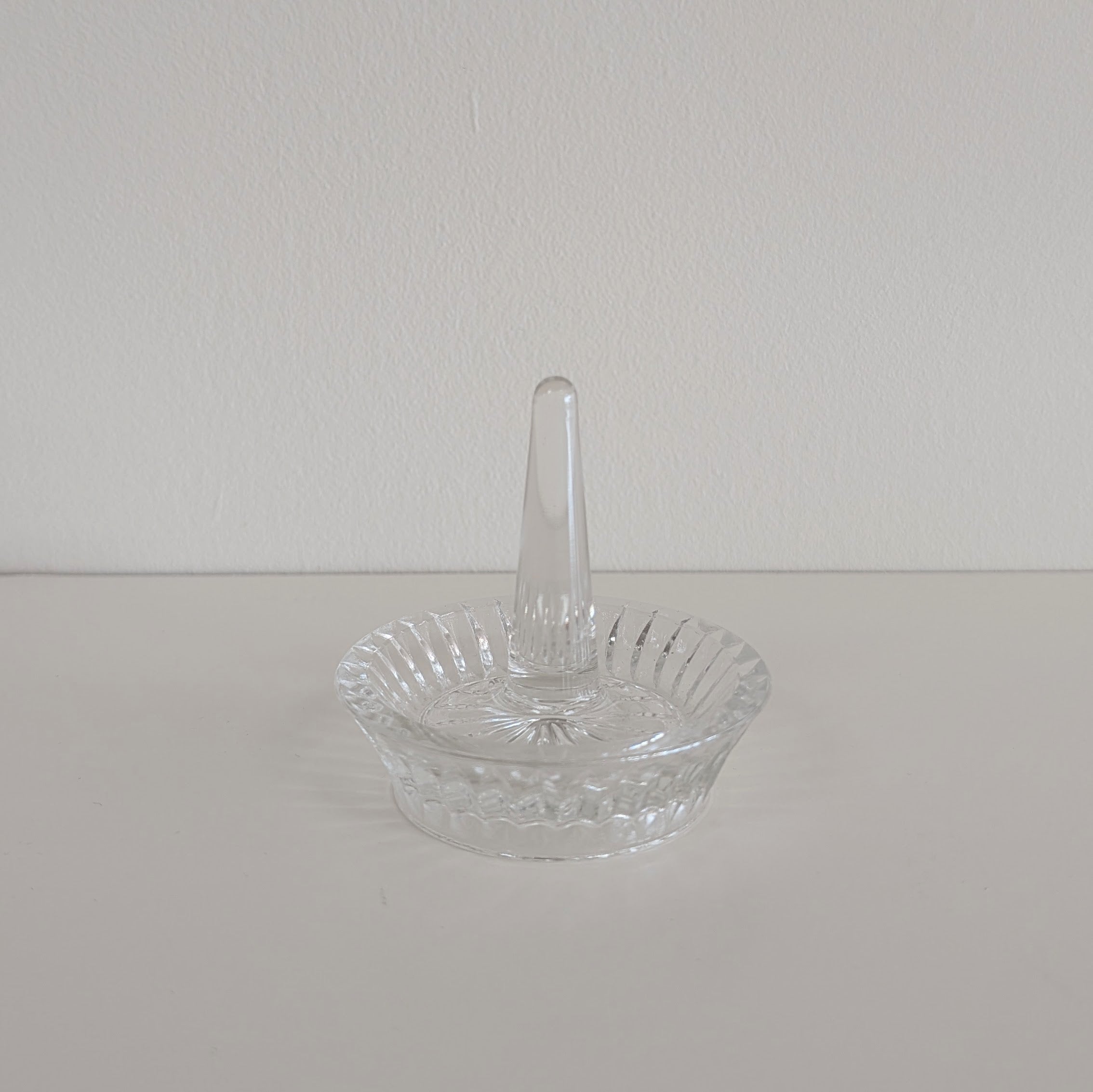 *Found* Glass Ring Holder