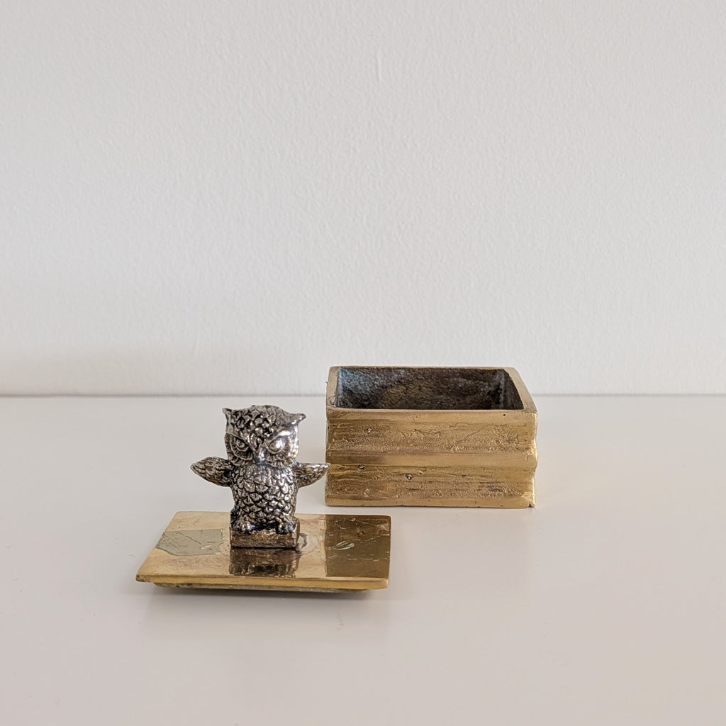 *Found* Brass Decorative Box