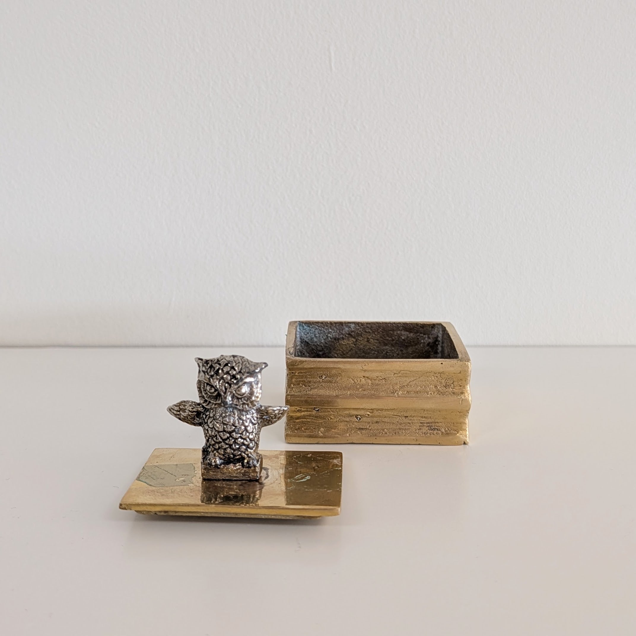 *Found* Brass Decorative Box